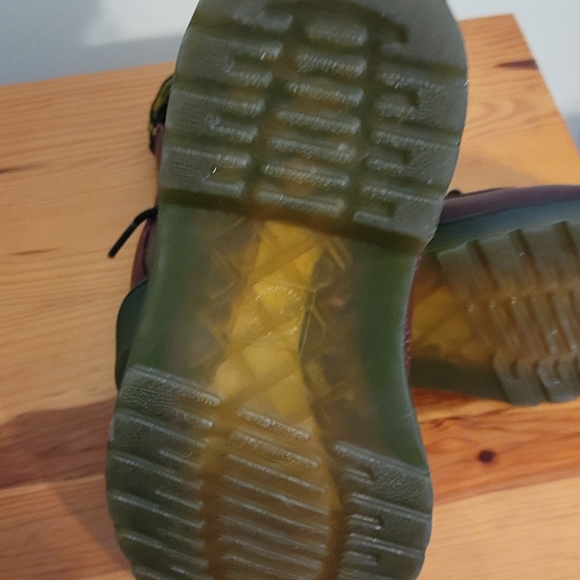 Dr. Martens 1460 Boot Oxblood Red Big Kids Size 1 - Picture 9 of 12